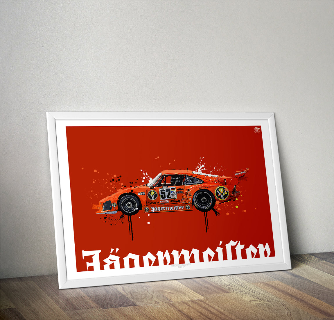 Porsche 935 K3 Jagermeister Print - Fueled.art