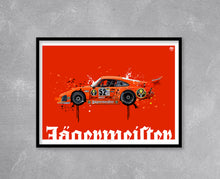 Load image into Gallery viewer, Porsche 935 K3 Jagermeister Print - Fueled.art
