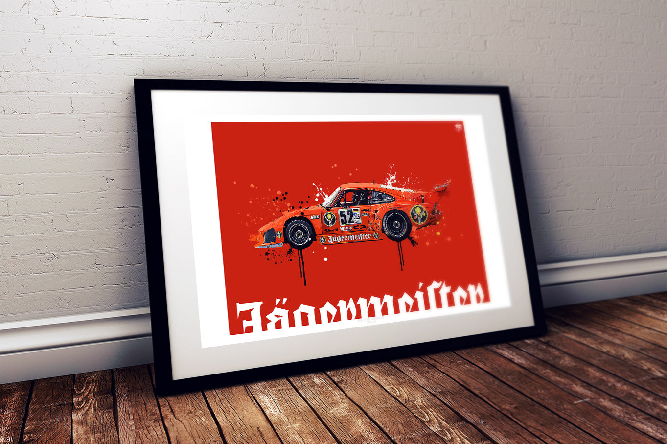 Porsche 935 K3 Jagermeister Print - Fueled.art