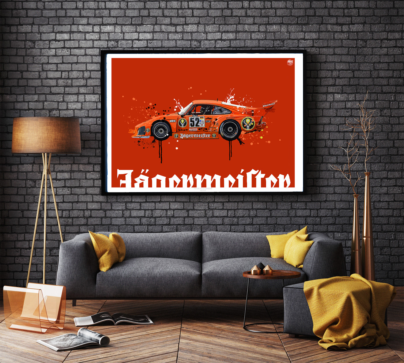 Porsche 935 K3 Jagermeister Print - Fueled.art