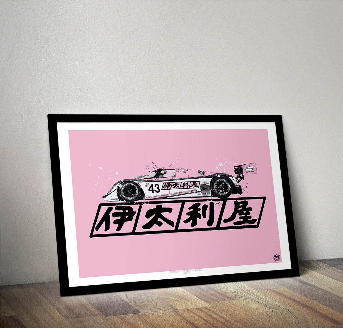 Porsche 962C Le Mans 1990 Print - Fueled.art