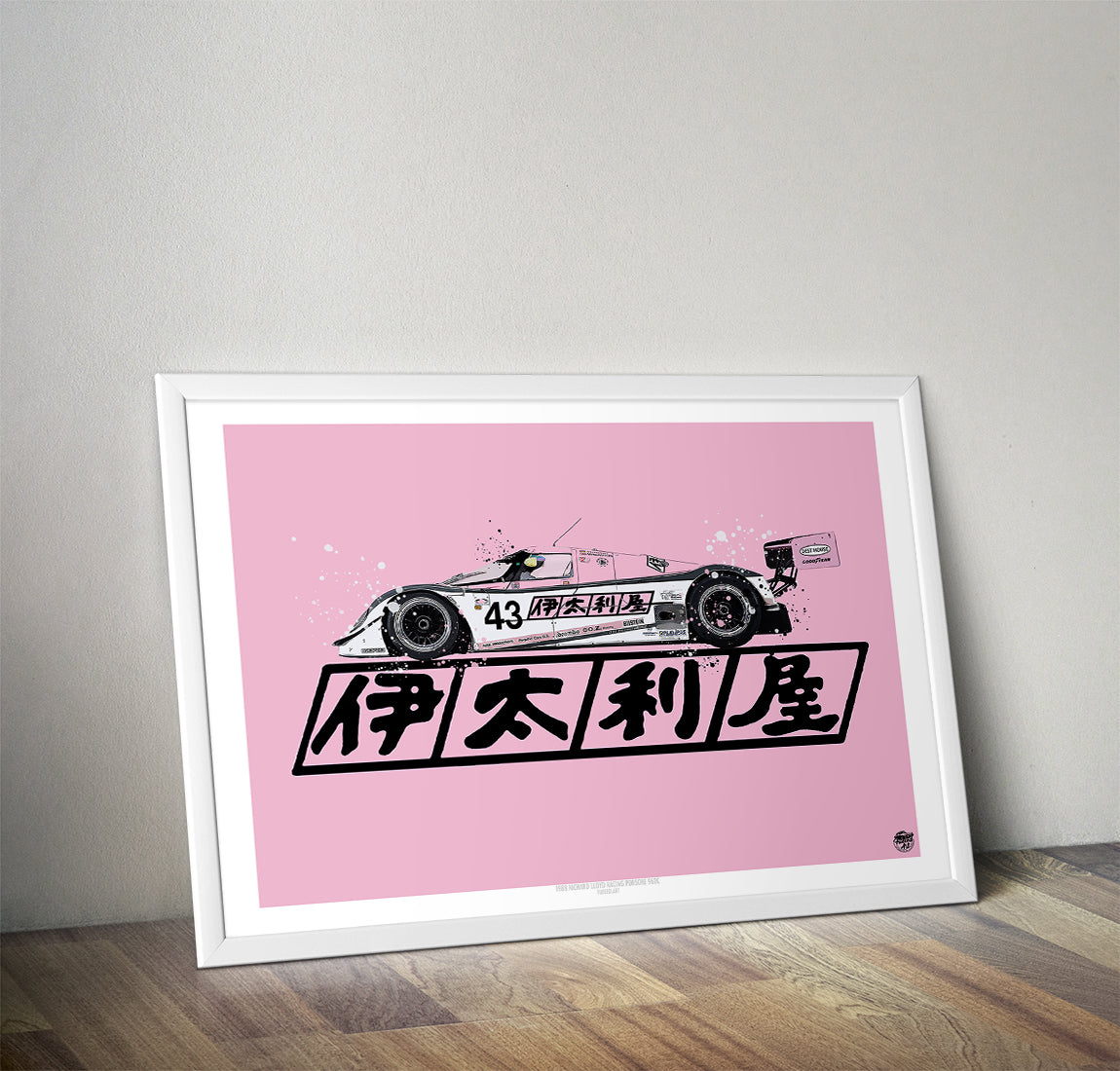 Porsche 962C Le Mans 1990 Print - Fueled.art