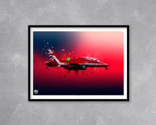 Load image into Gallery viewer, Red Arrows print - Fueled.art
