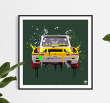 Load image into Gallery viewer, Renault 5 Turbo 2 Group B print - Fueled.art
