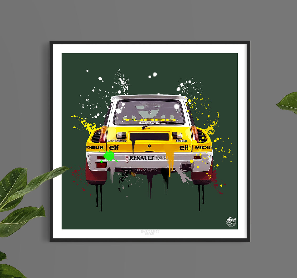 Renault 5 Turbo 2 Group B print - Fueled.art