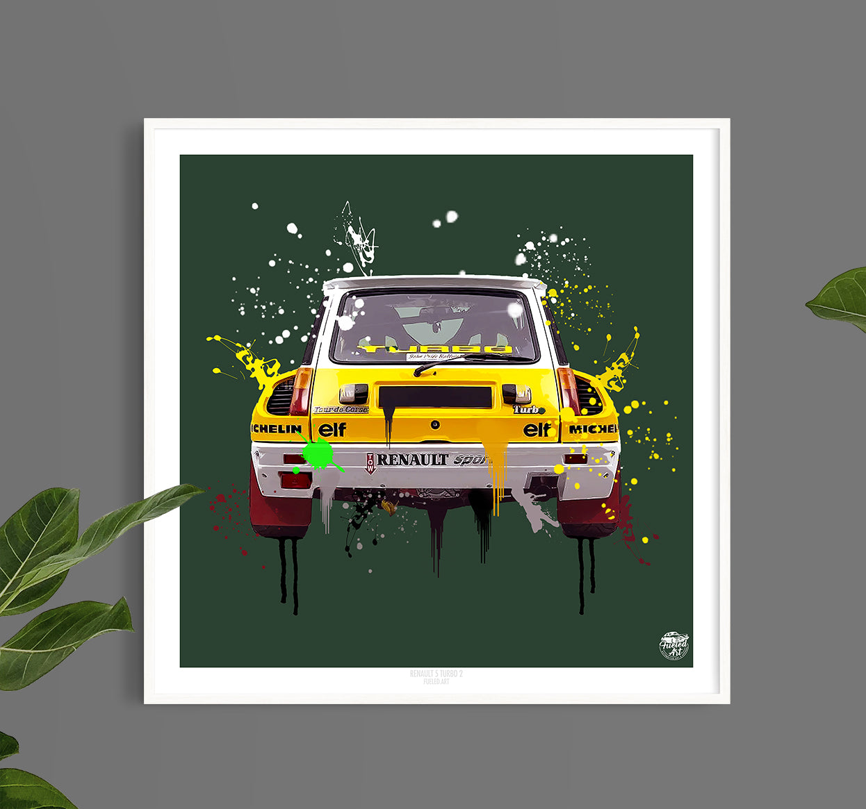 Renault 5 Turbo 2 Group B print - Fueled.art