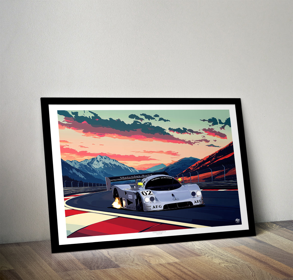 Sauber Mercedes C9 1989 Print - Fueled.art