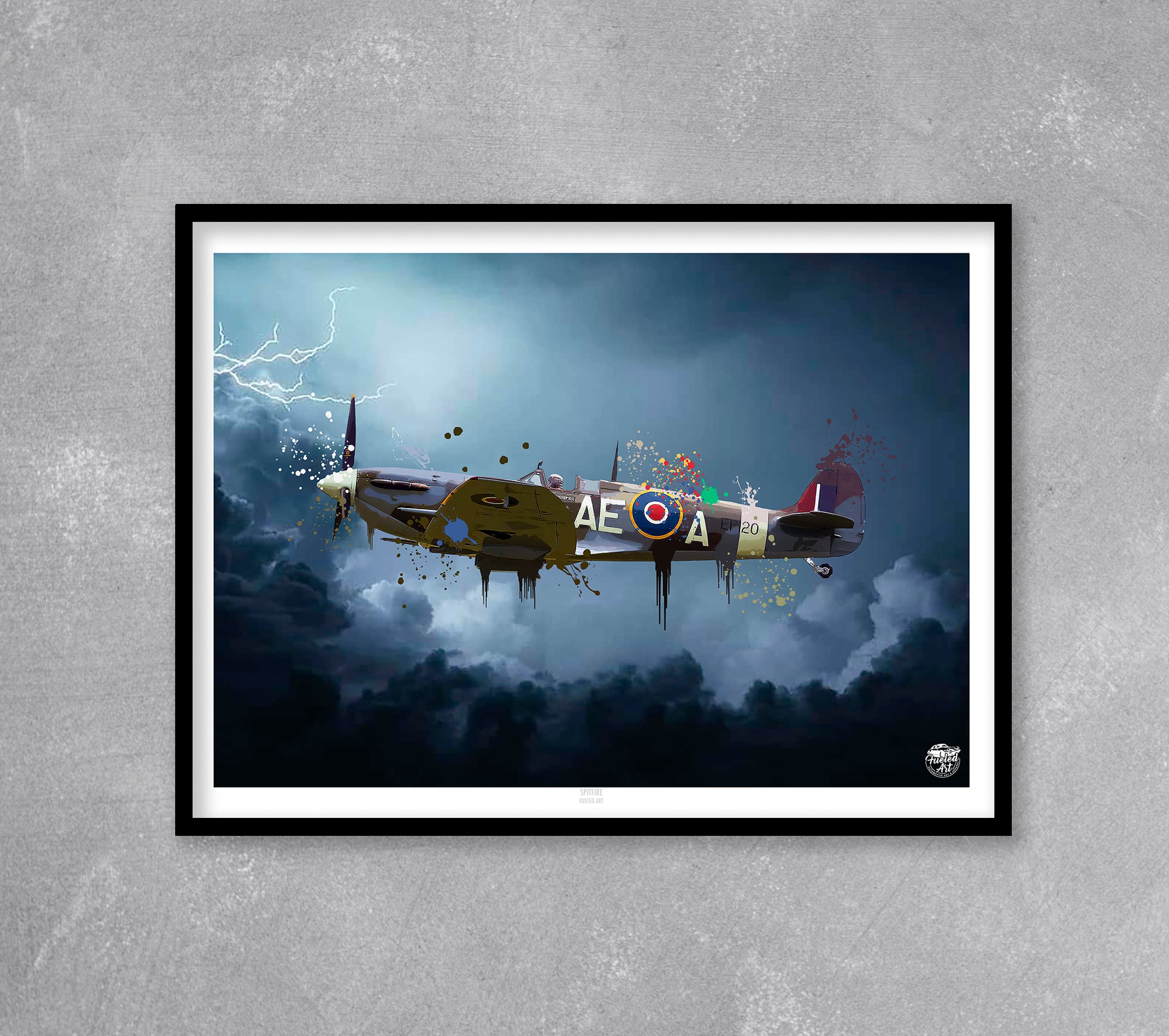 Spitfire Print - Fueled.art