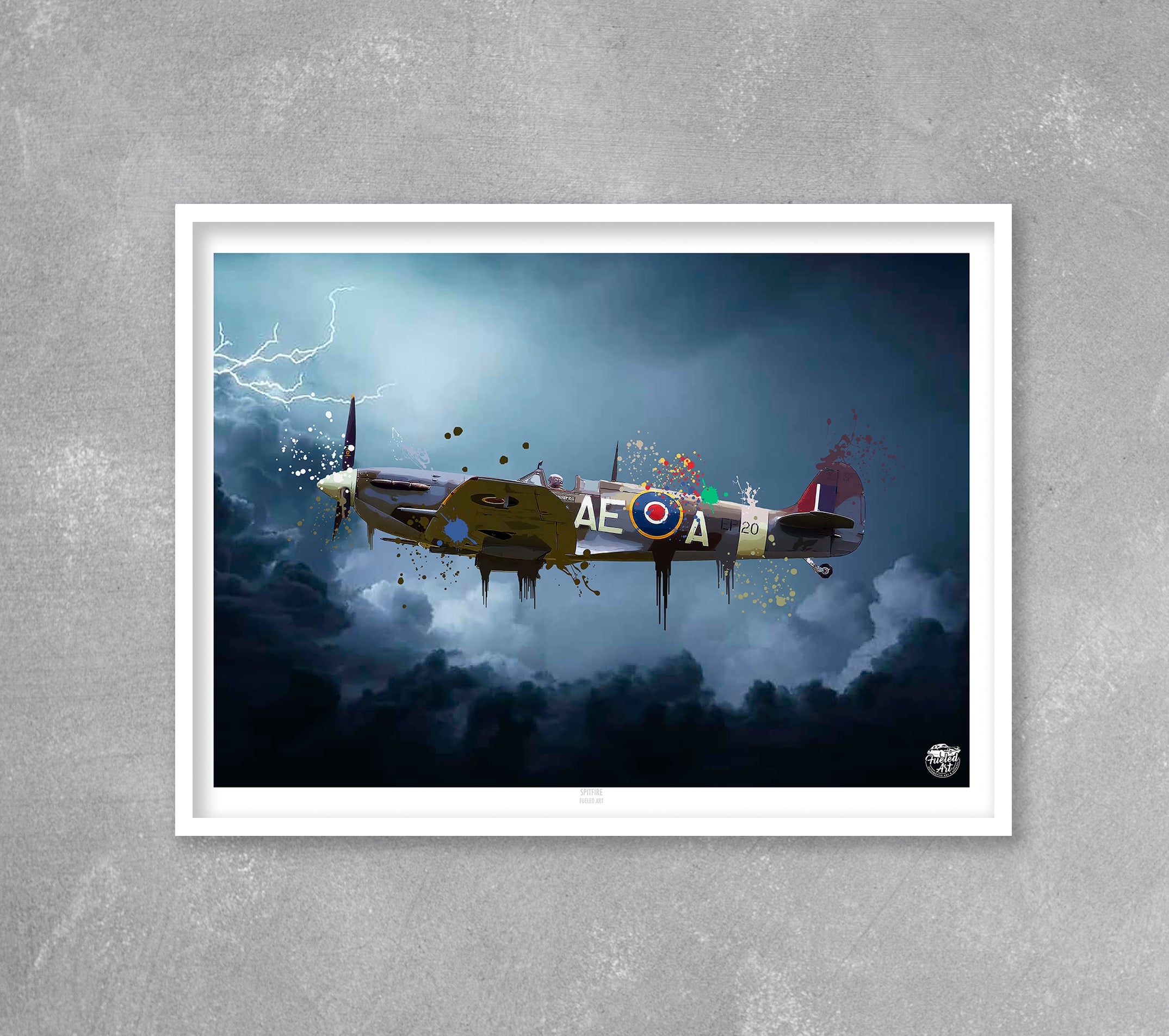 Spitfire Print - Fueled.art