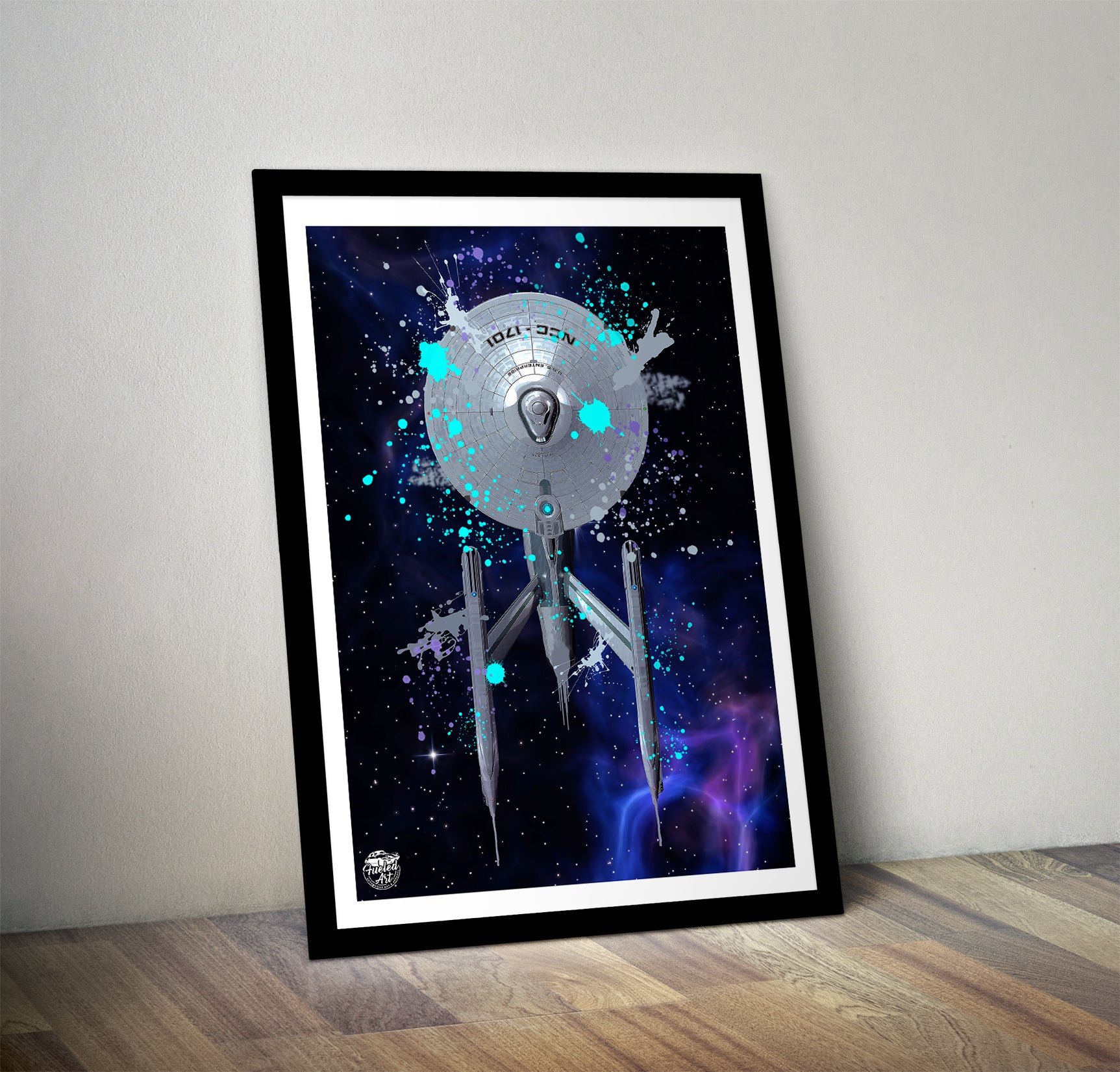 Star Trek USS Enterprise print - Fueled.art