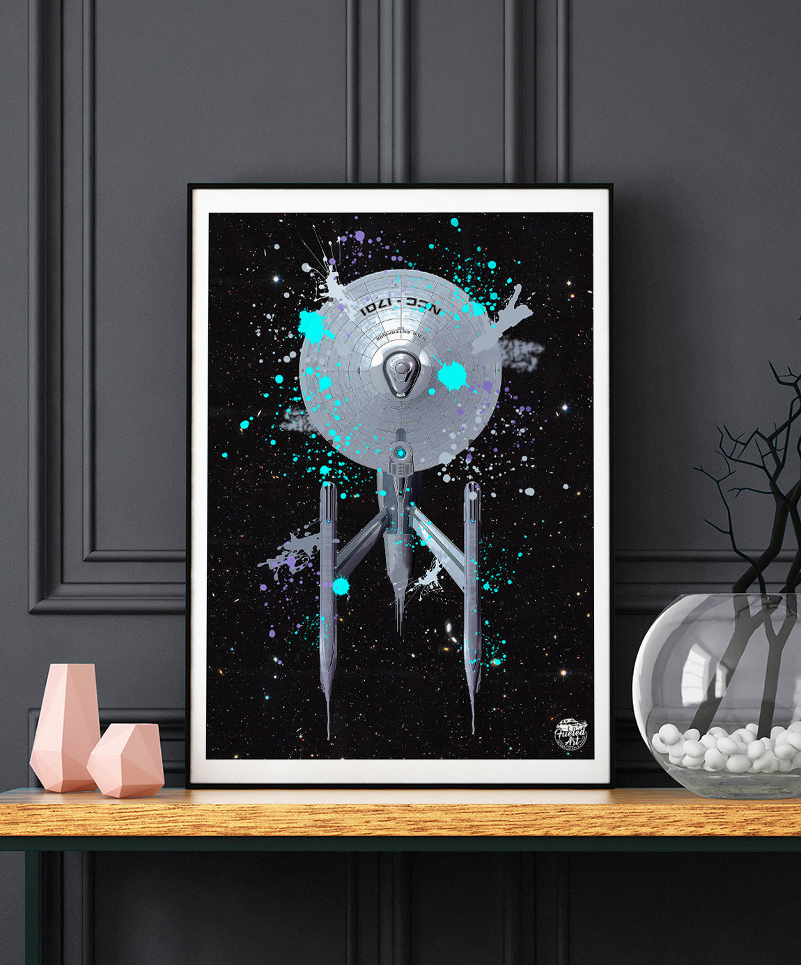 Star Trek USS Enterprise print - Fueled.art