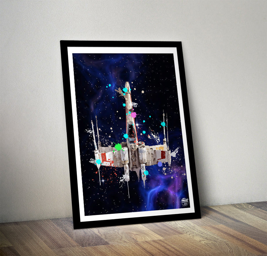 Star Wars X-Wing print - Fueled.art