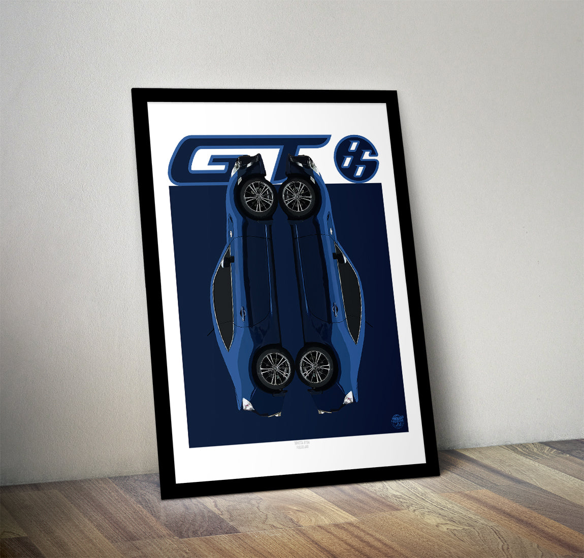 Toyota GT86 print - Fueled.art