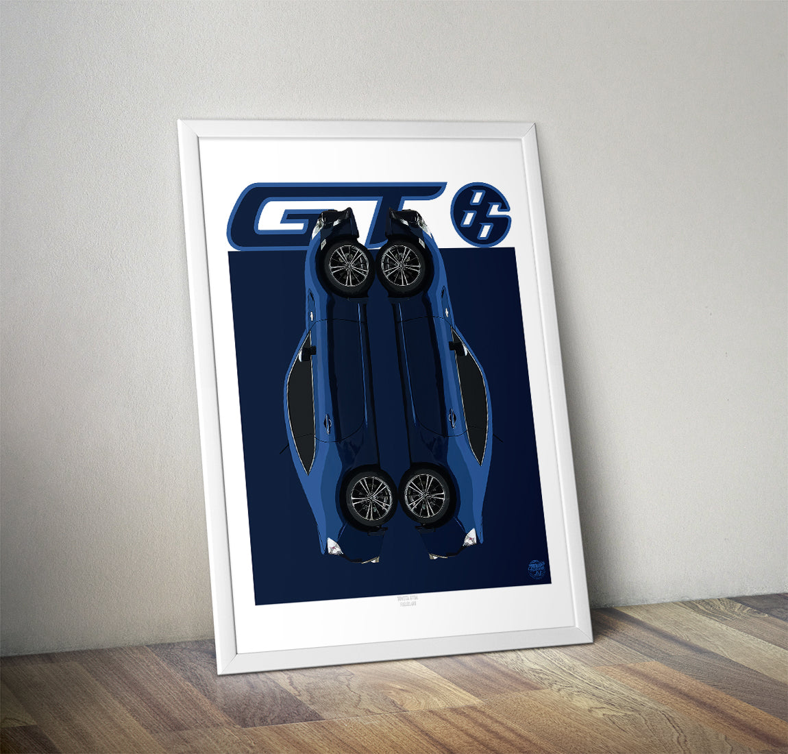 Toyota GT86 print - Fueled.art