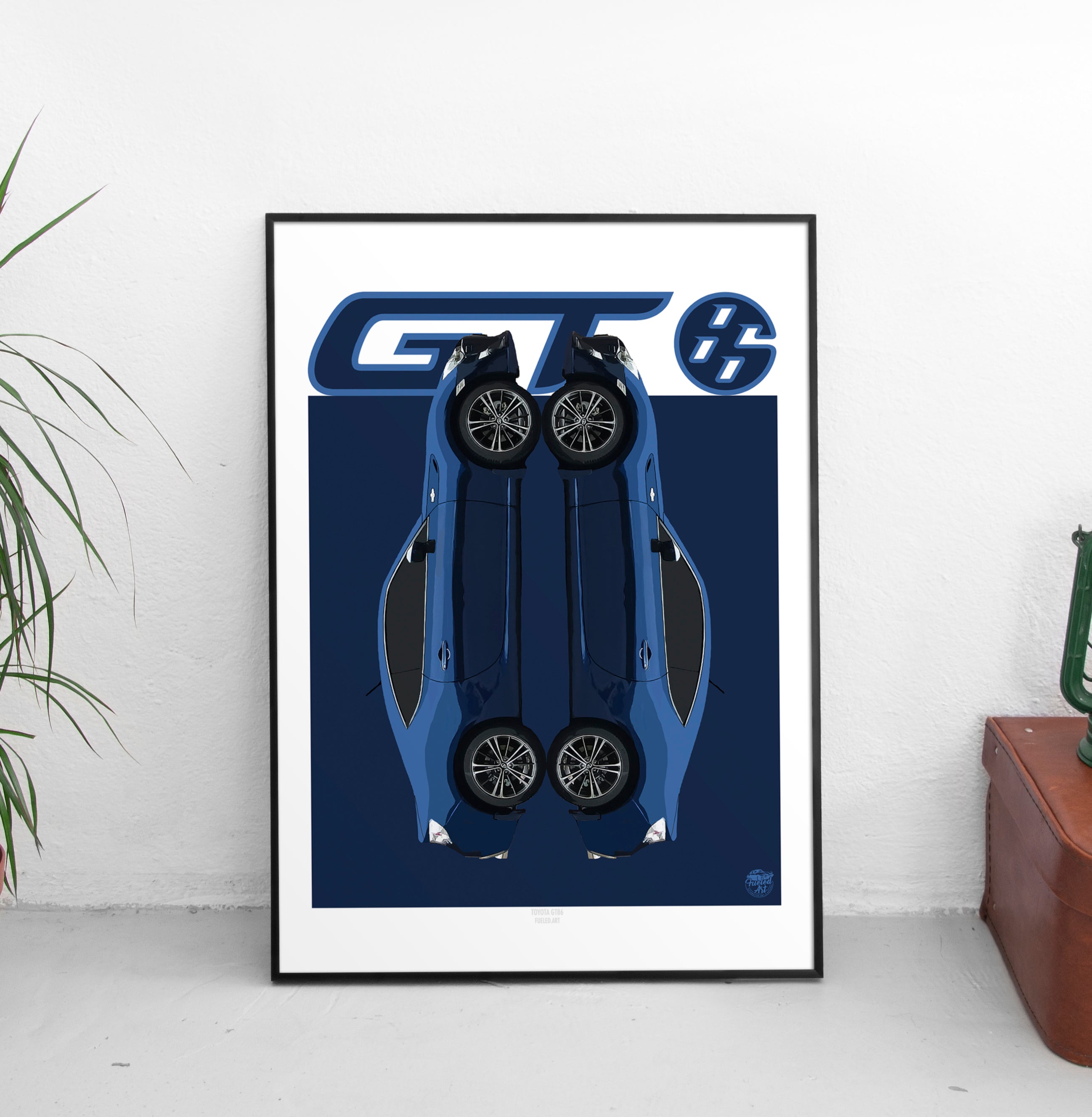 Toyota GT86 print - Fueled.art