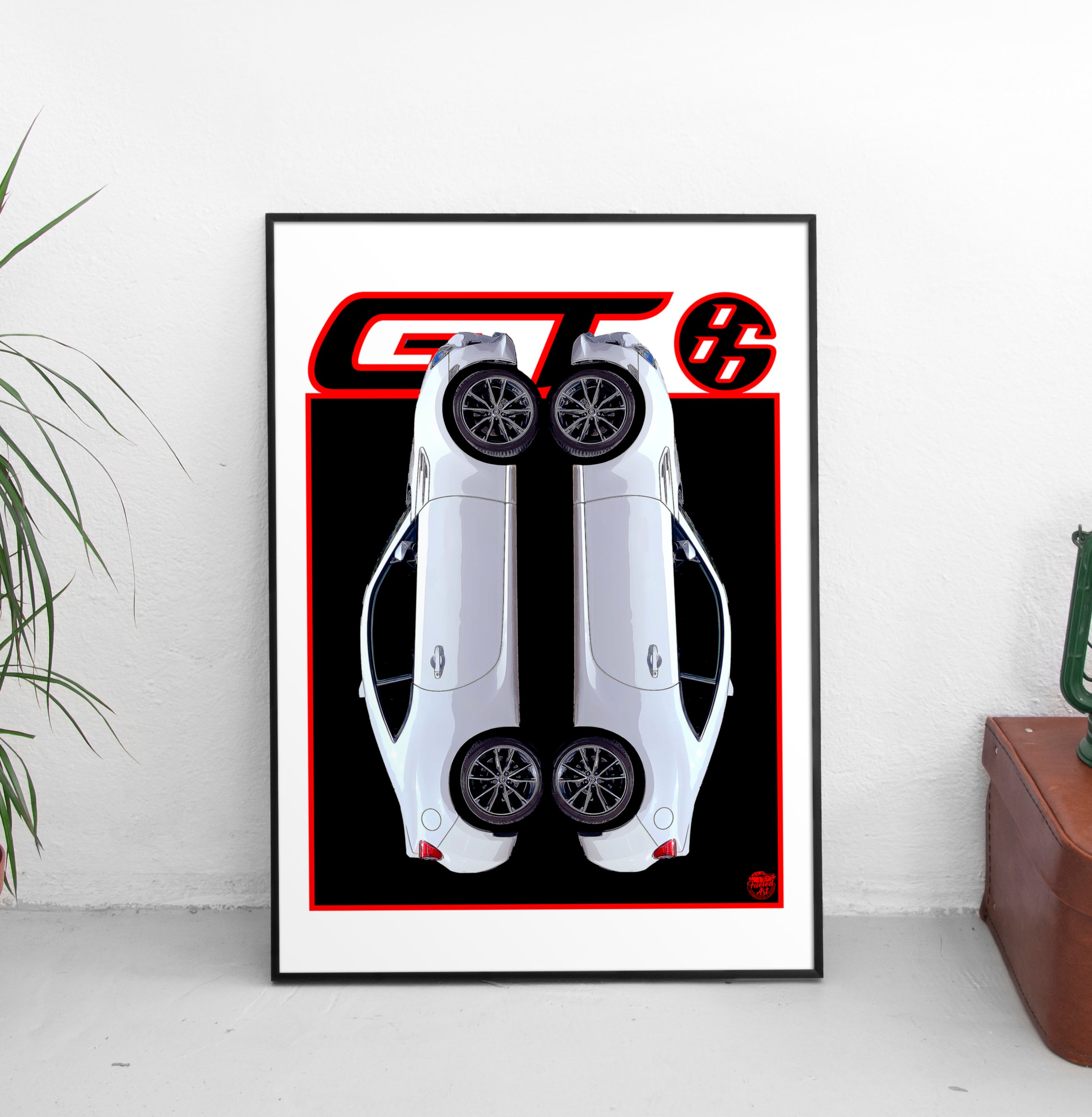 Toyota GT86 print - Fueled.art