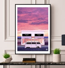 Load image into Gallery viewer, VW Campervan Print - Fueled.art
