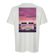 Load image into Gallery viewer, Ferrari F40 - Men&#39;s Oversized Rear Print White T-shirt - Fueled.art
