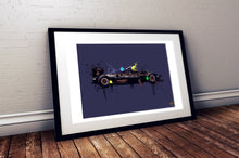 Load image into Gallery viewer, Ayrton Senna 1985 Lotus 97T F1 Print
