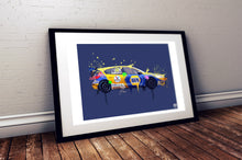 Lade das Bild in den Galerie-Viewer, Dan Rowbottom 2023 Ford Focus ST BTCC Print - Fueled.art
