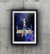 Load image into Gallery viewer, Star Wars X-Wing print - Fueled.art
