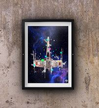 Load image into Gallery viewer, Star Wars X-Wing print - Fueled.art
