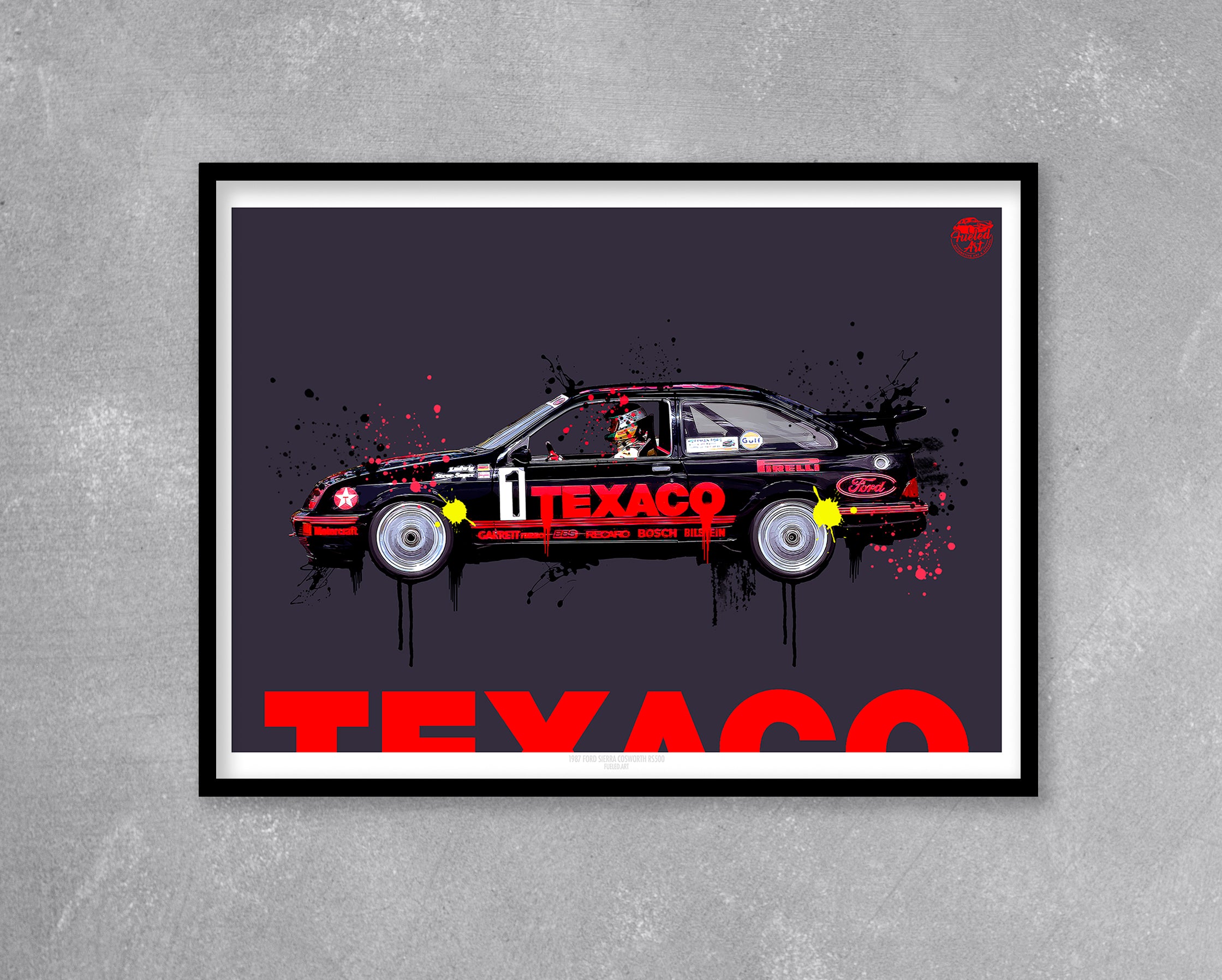 Steve Soper Ford Sierra RS500 Cosworth BTCC Print - Fueled.art