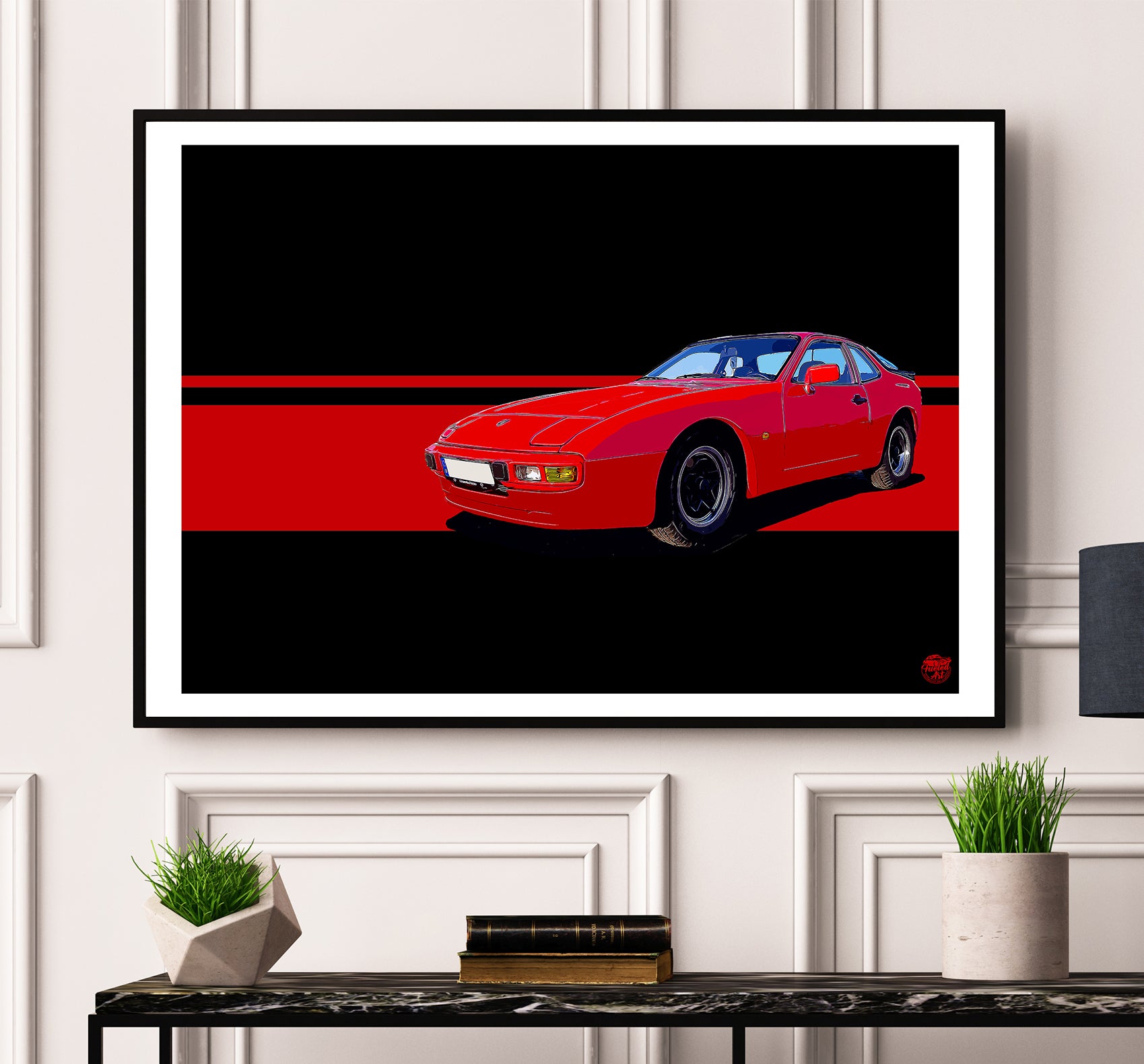 Porsche 944 Print - Fueled.art