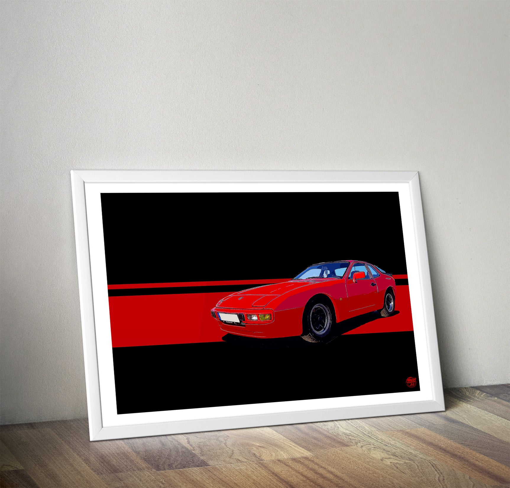 Porsche 944 Print - Fueled.art