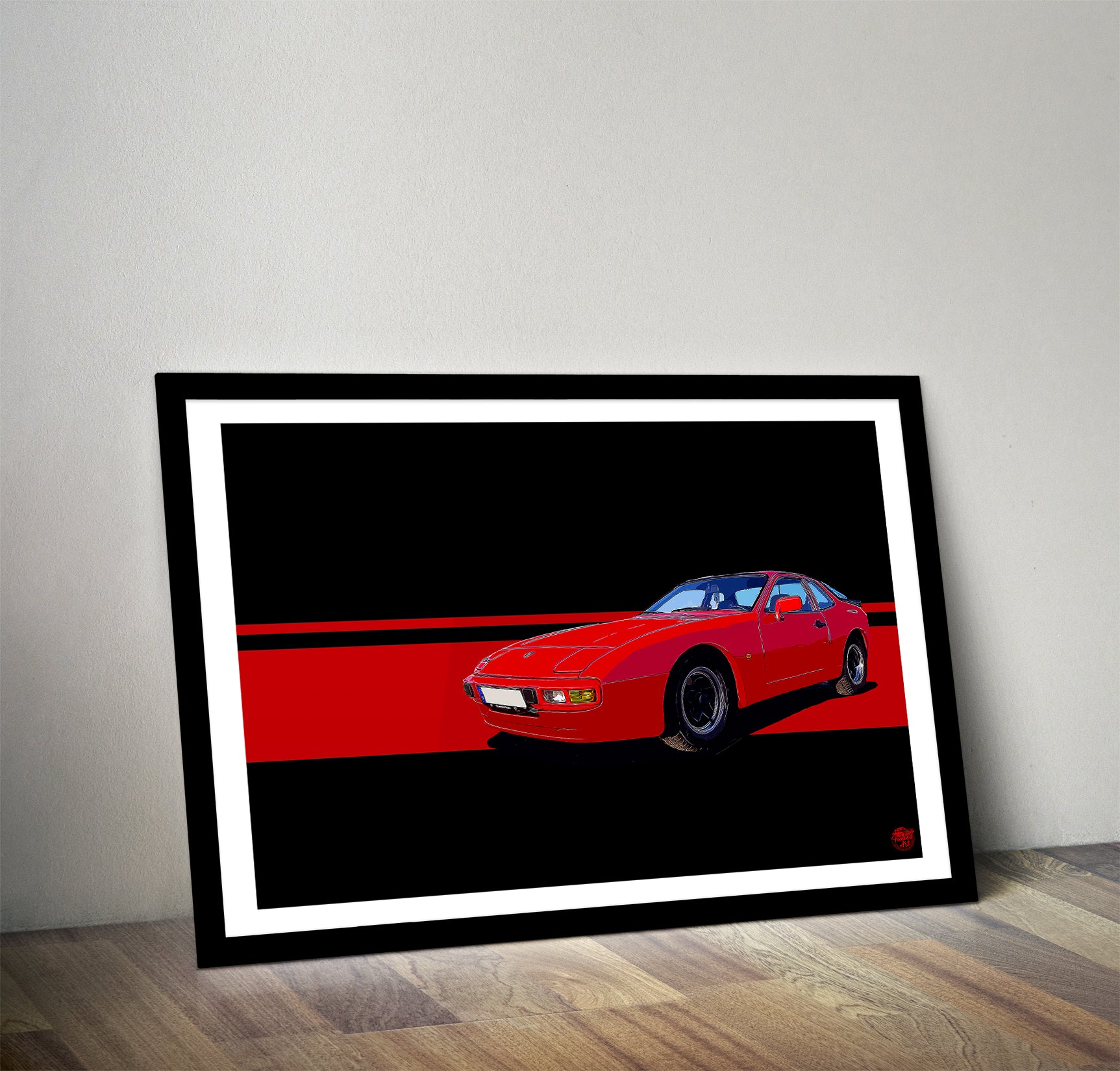 Porsche 944 Print - Fueled.art