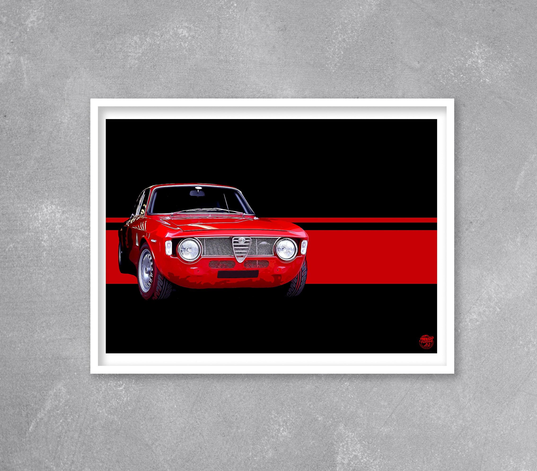 Alfa Romeo Giulia Sprint GTA Print - Fueled.art