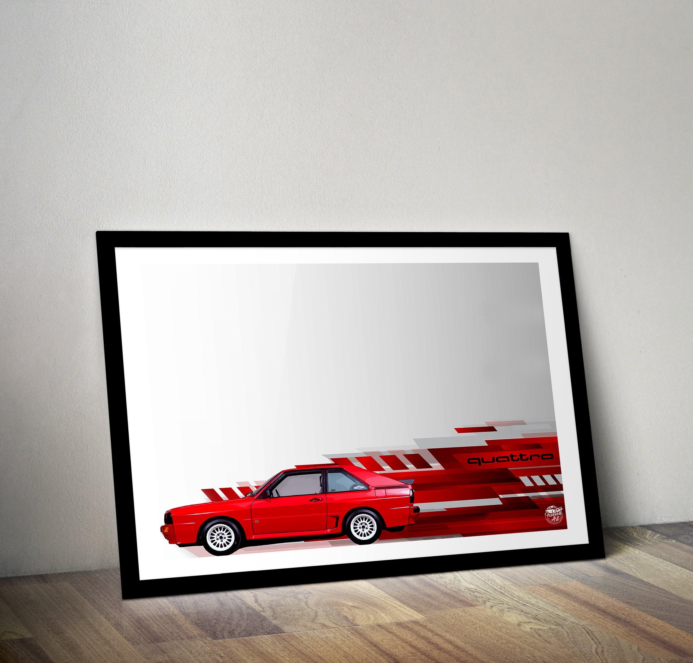 Audi Quattro S1 Print - Fueled.art