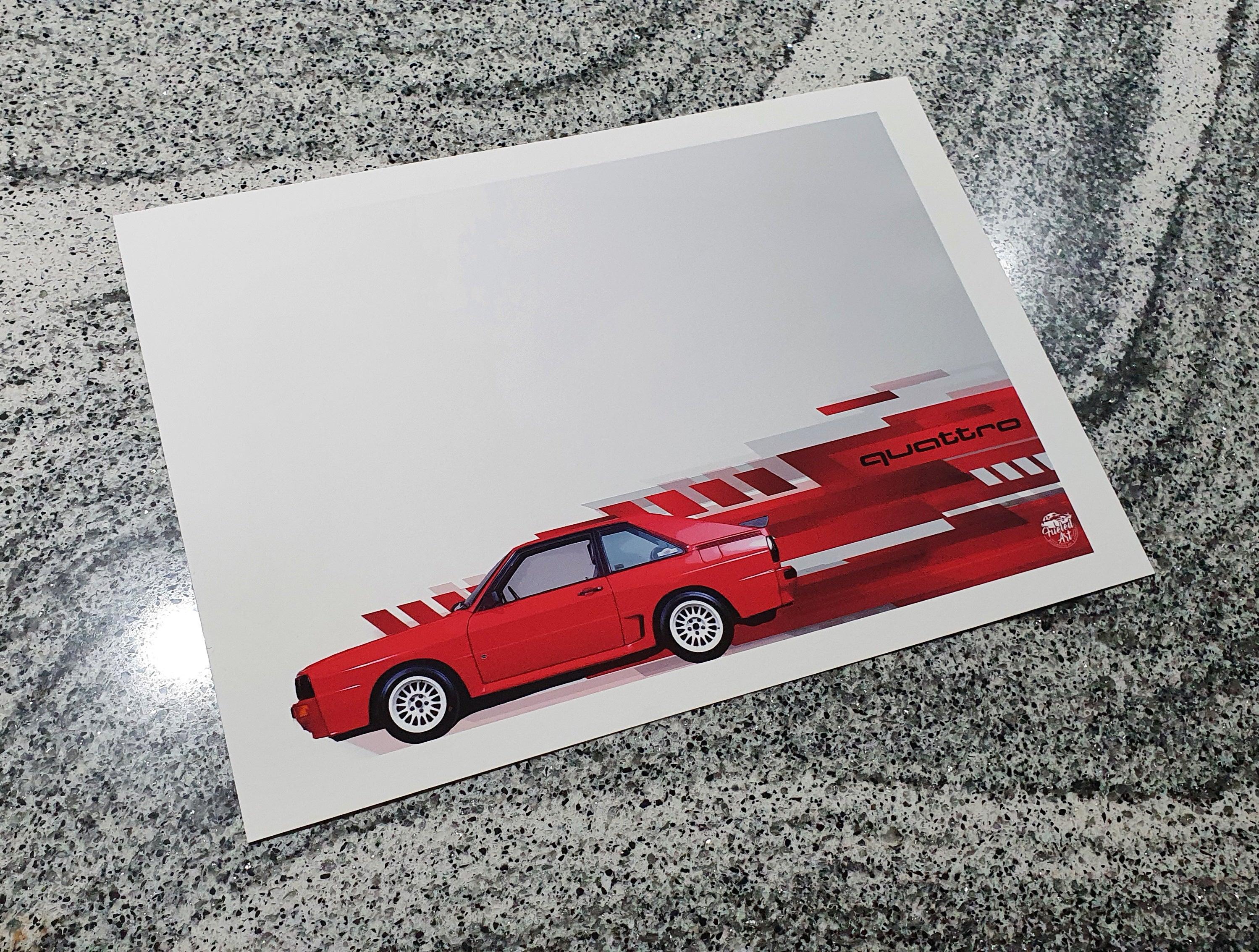 Audi Quattro S1 Print - Fueled.art