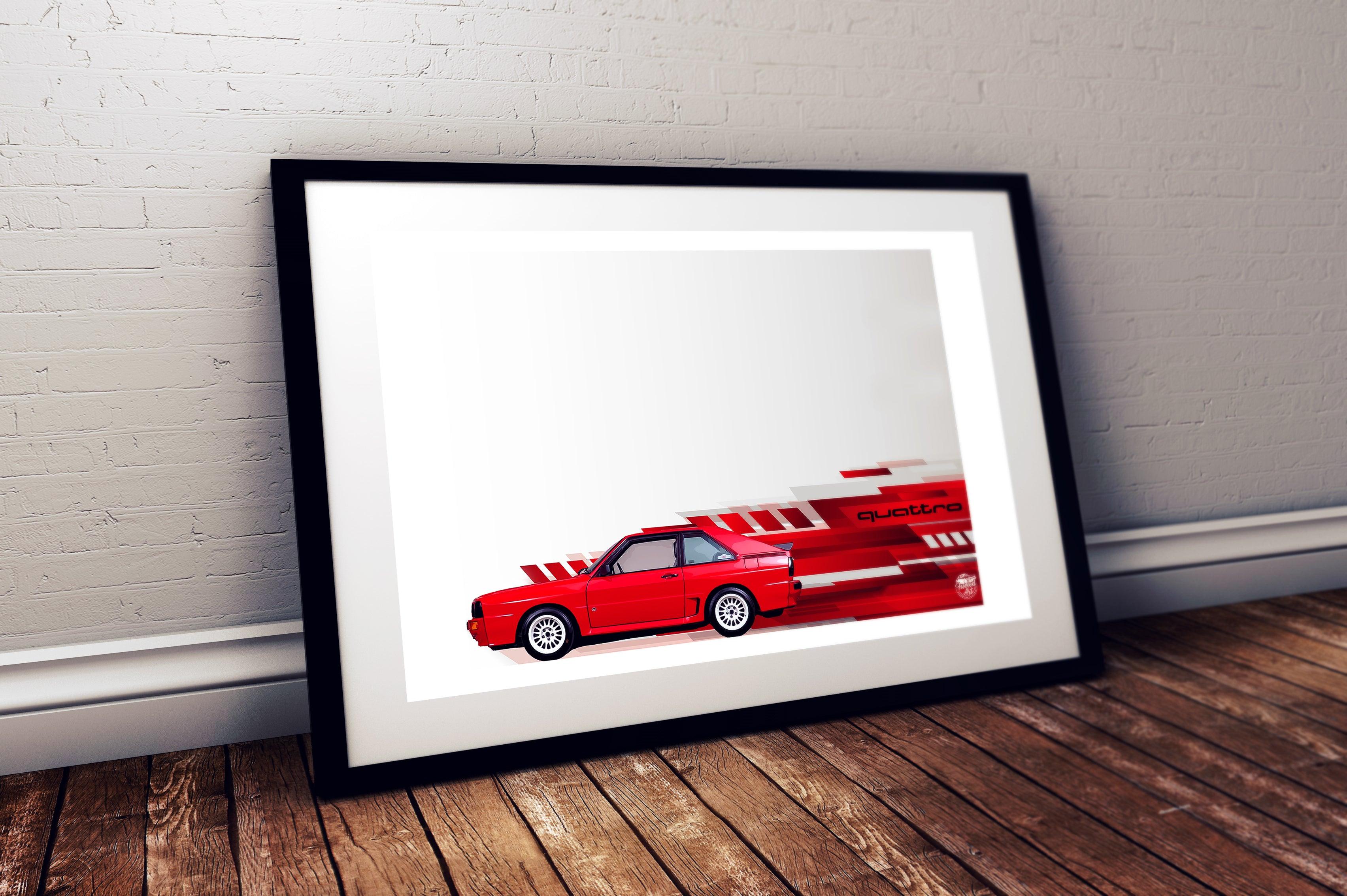 Audi Quattro S1 Print - Fueled.art