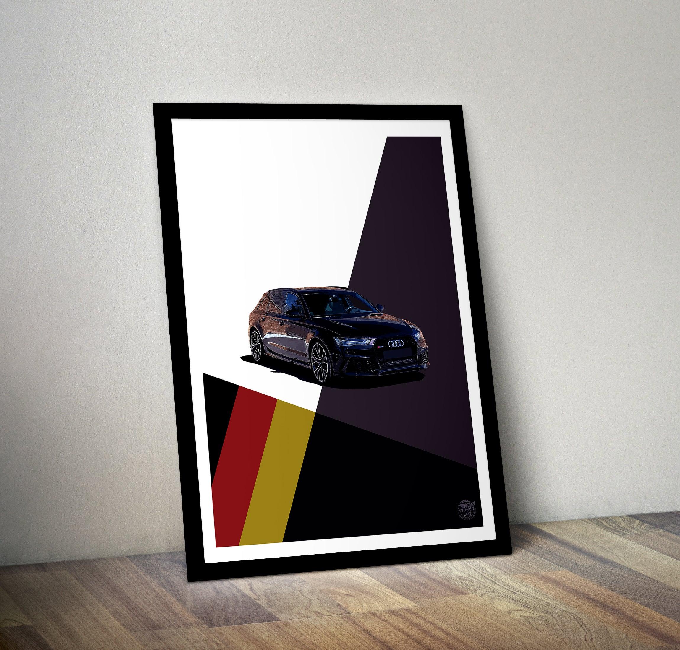 Audi RS6 Avant Print - Fueled.art