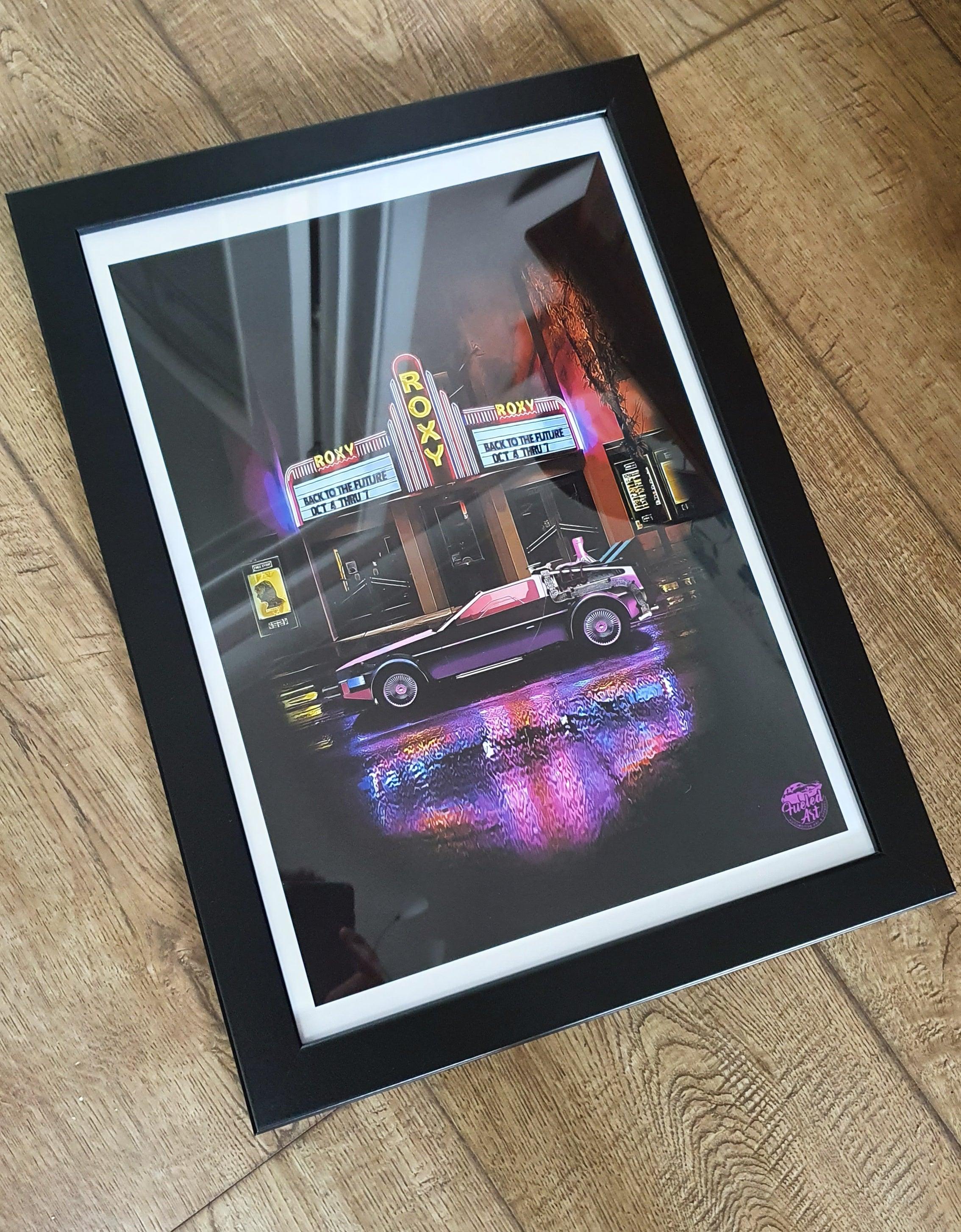 Back to the Future Delorean Print - Fueled.art