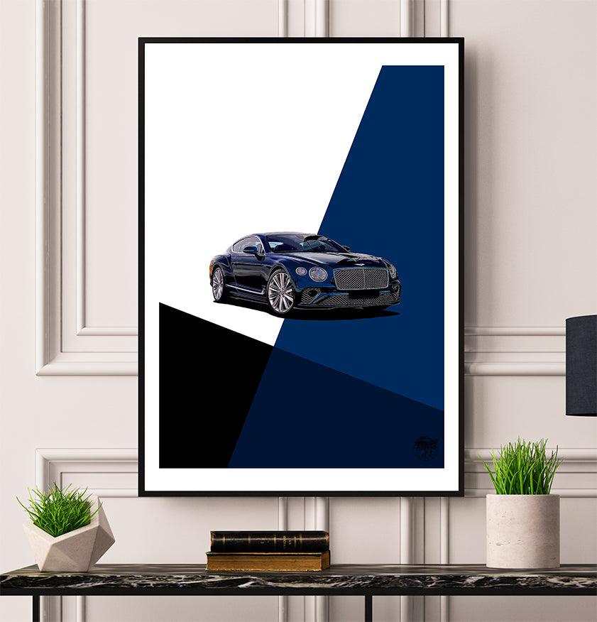 Bentley Continental GT Speed Print - Fueled.art