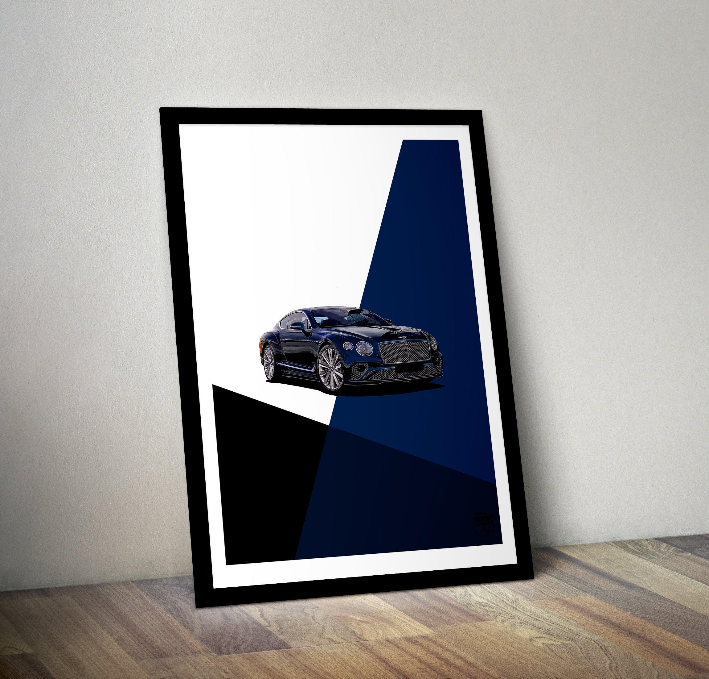 Bentley Continental GT Speed Print - Fueled.art