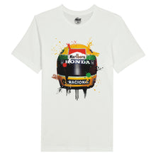 Carica l&#39;immagine nel visualizzatore di Gallery, Ayrton Senna 1988 Helmet - Premium Unisex Crewneck T-shirt - Fueled.art
