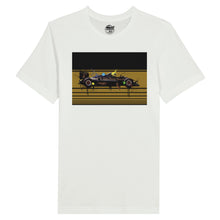 Load image into Gallery viewer, Ayrton Senna 1985 Lotus 97T F1 - Premium Unisex Crewneck Black T-shirt - Fueled.art
