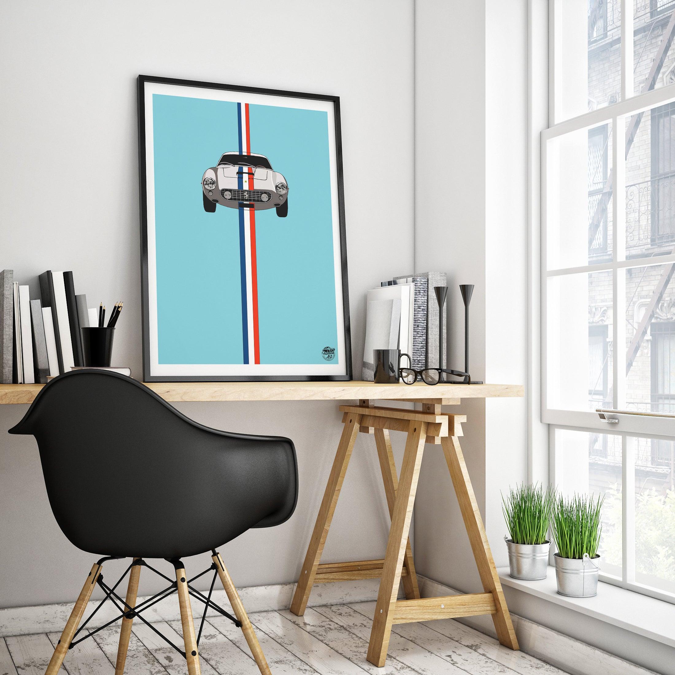 Ferrari 250 GT Print - Fueled.art