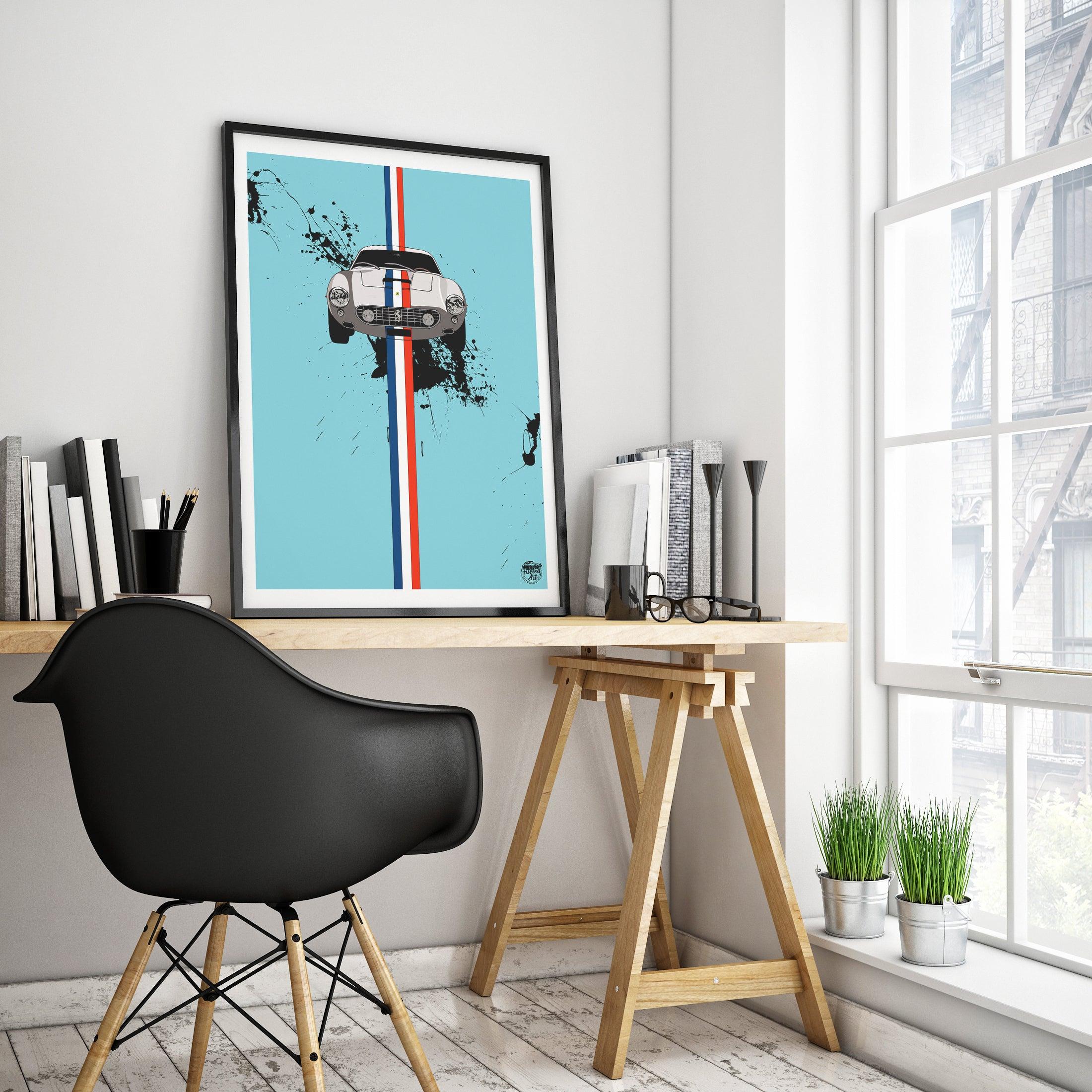 Ferrari 250 GT Print - Fueled.art