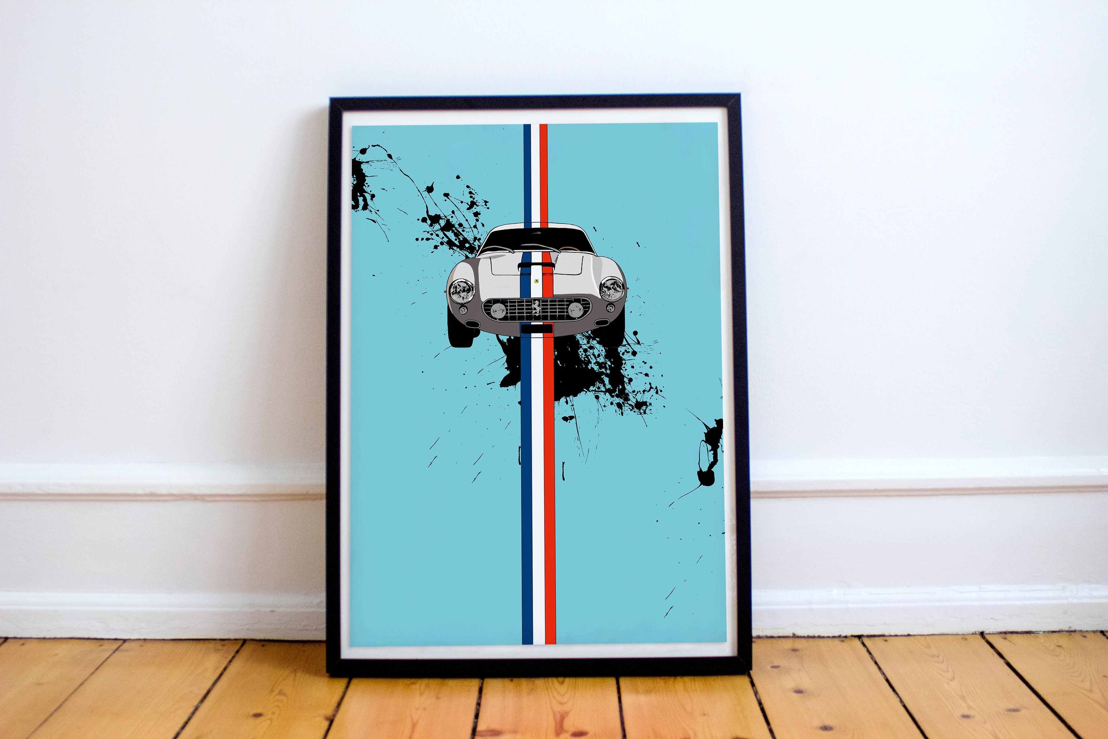 Ferrari 250 GT Print - Fueled.art