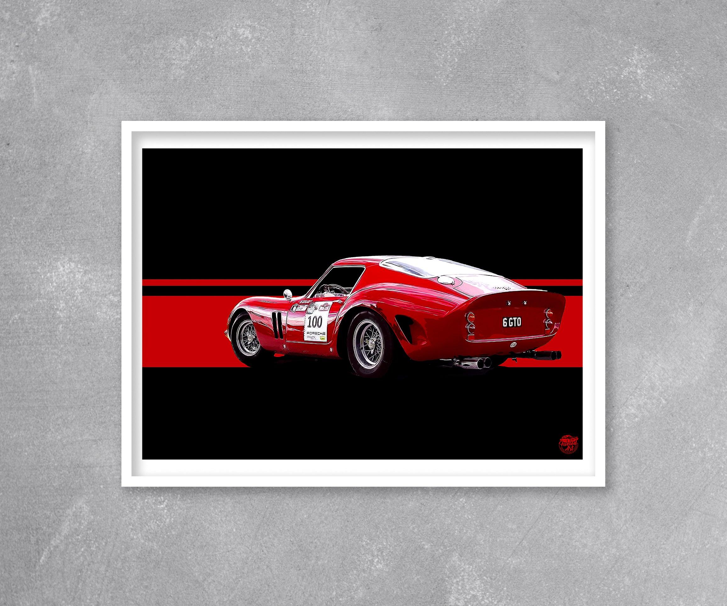 Ferrari 250 GTO Print - Fueled.art