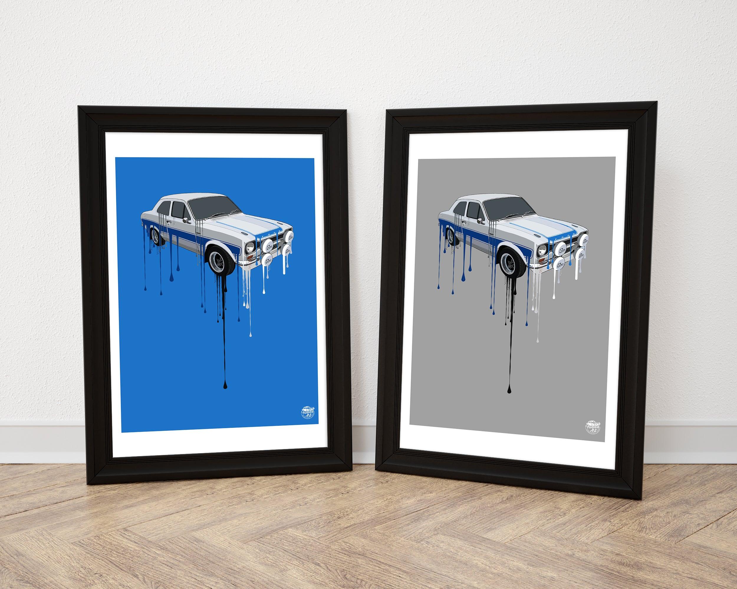 Ford Escort Mk1 RS2000 Print - Fueled.art