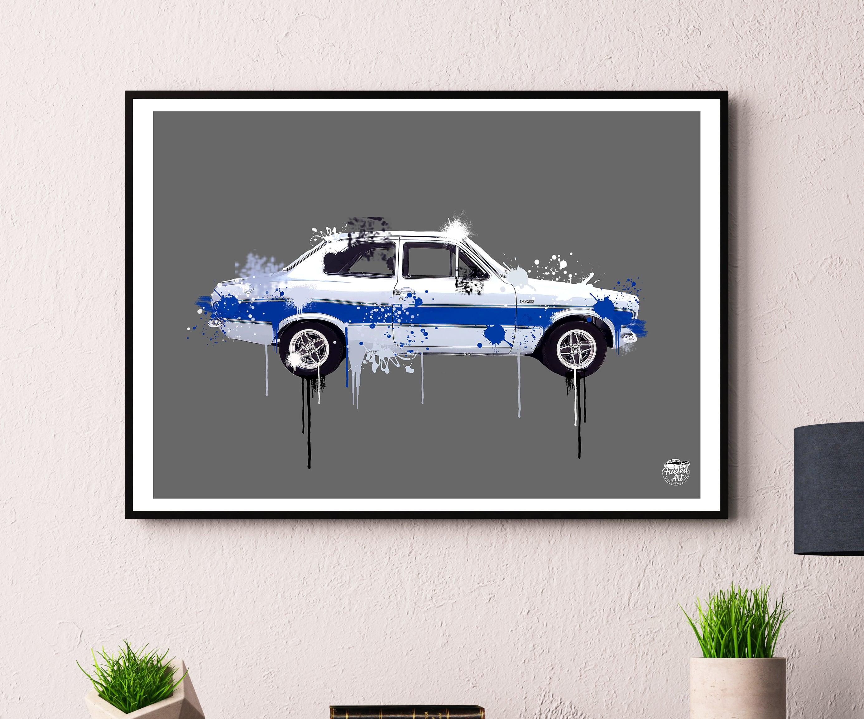 Ford Escort Mk1 RS2000 Print - Fueled.art