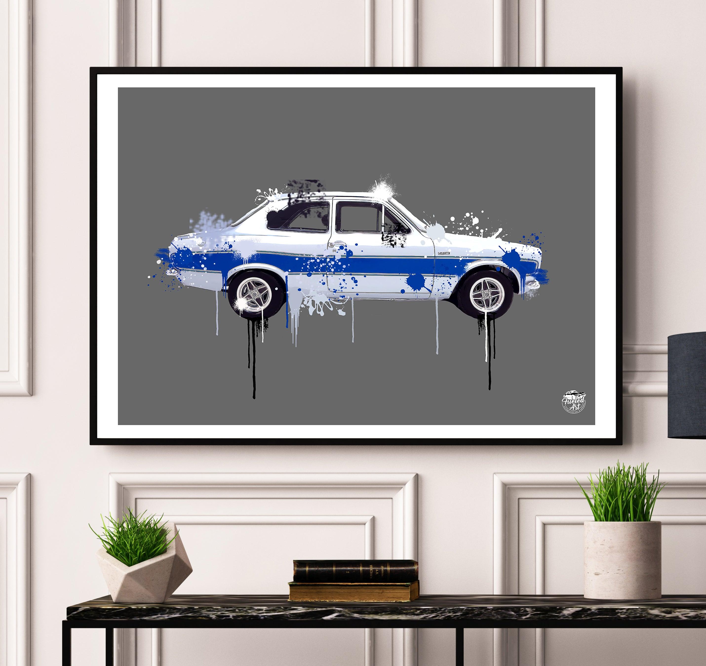 Ford Escort Mk1 RS2000 Print - Fueled.art