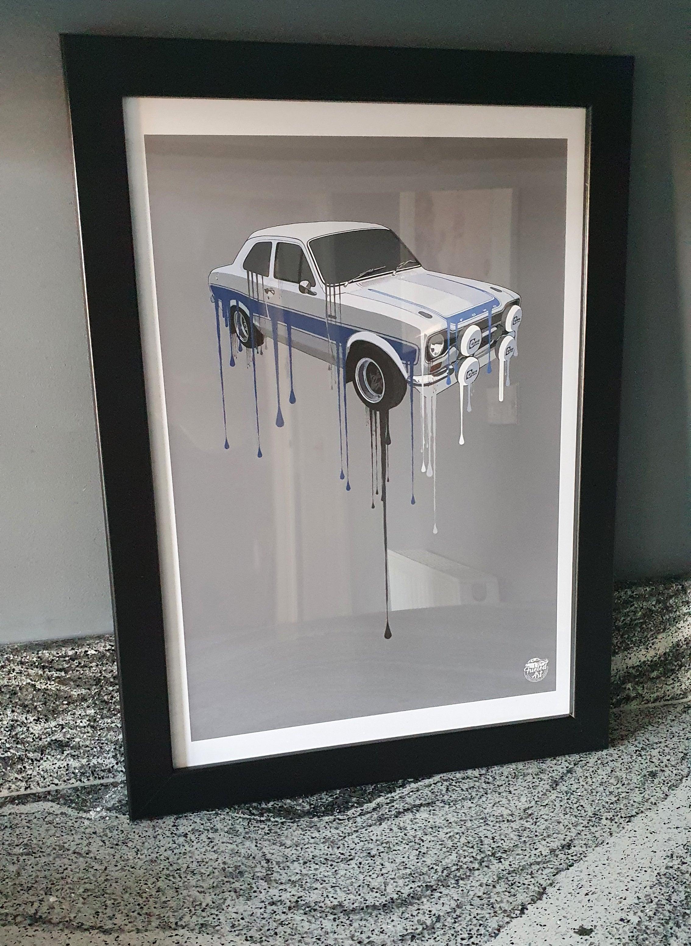 Ford Escort Mk1 RS2000 Print - Fueled.art