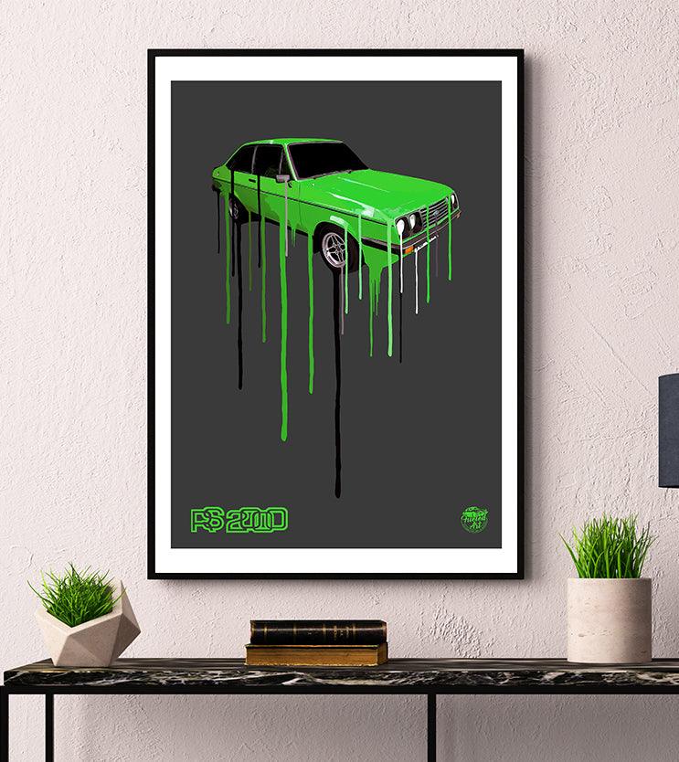 Ford Escort Mk2 RS2000 Print - Fueled.art