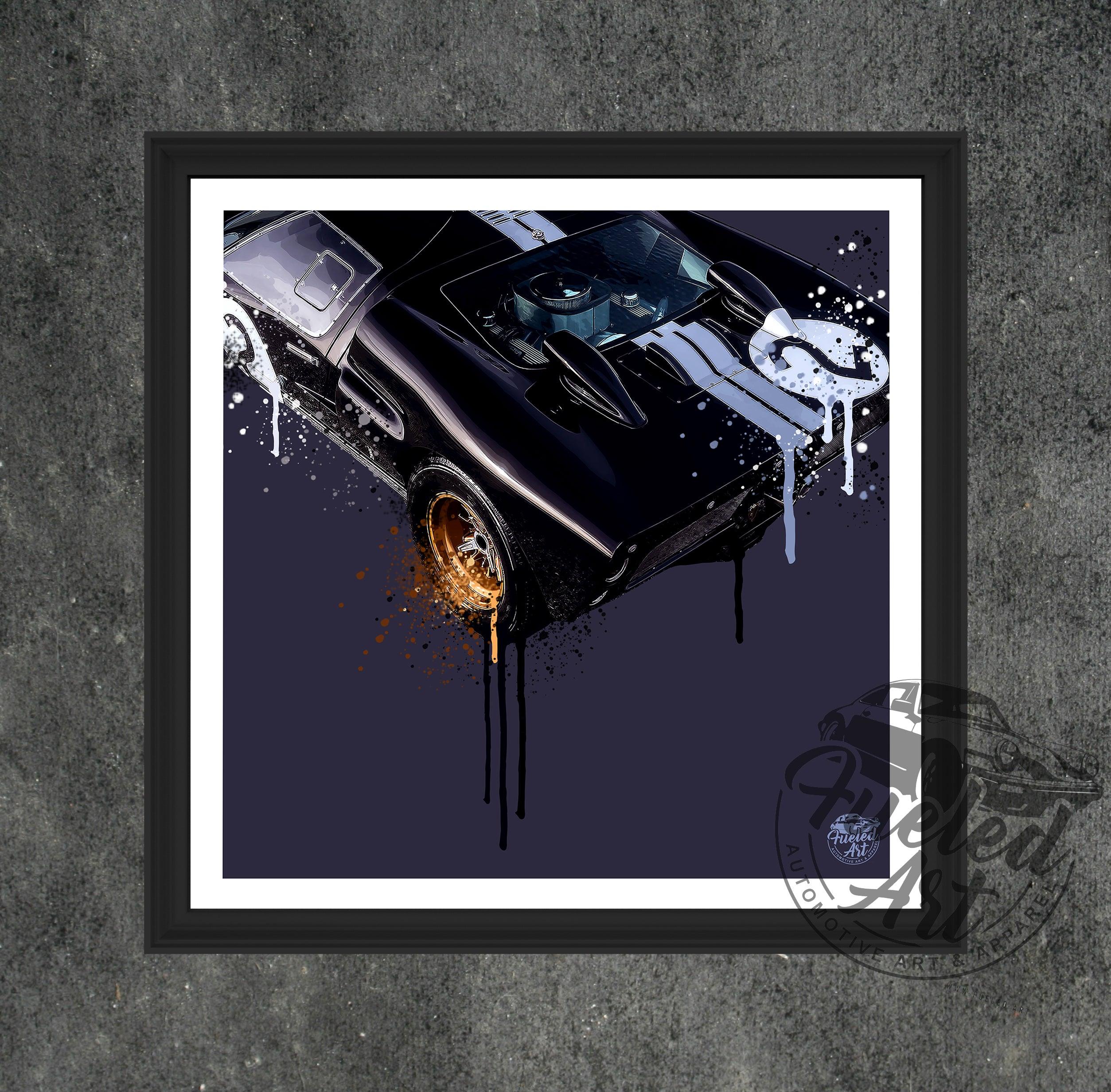 Ford GT40 Print - Fueled.art